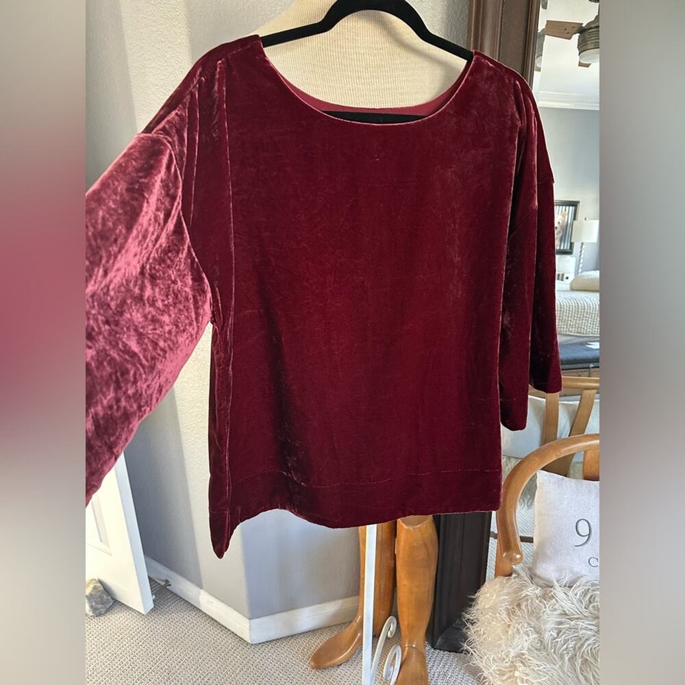 Soft Surroundings boxy top, size large - Picture 7 of 8